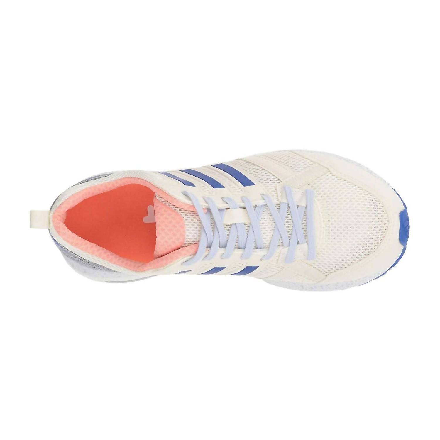 adidas Women's Adizero Tempo 9 Running Shoes in hi res orange hi res blue - women's shoe - view 6