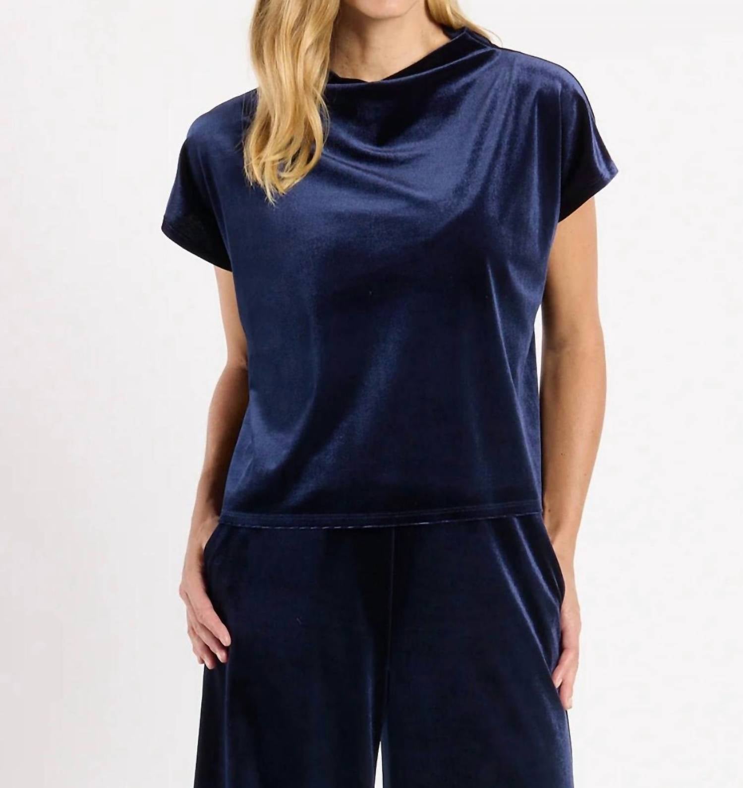 Jude Connally - Tillie Stretch Velvet Top