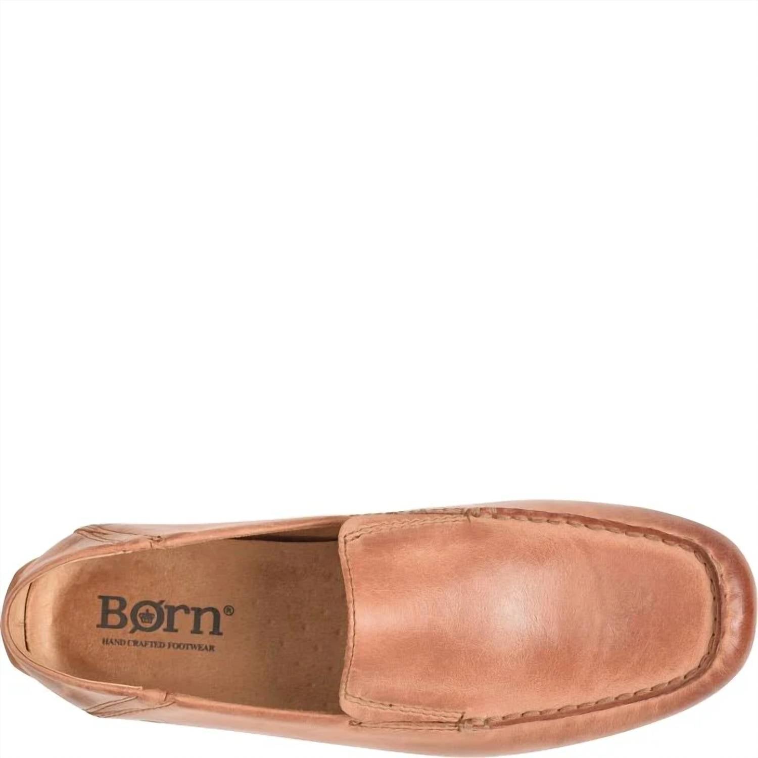 Born - Men's Marcel Leather Moc Toe Loafers