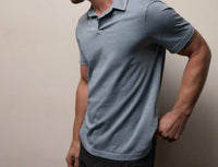 James Perse - Sueded Jersey Polo