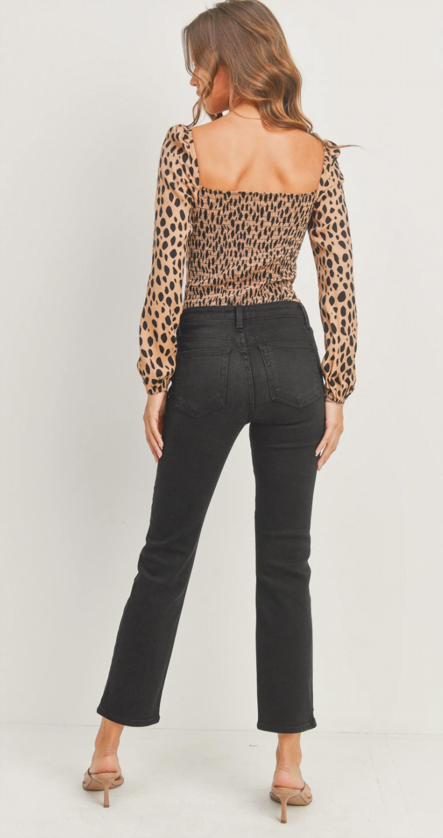 Just Black Denim - Arrow Straight Denim