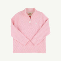The Beaufort Bonnet Company - Quilted Canter Collar Half Zip Sweater