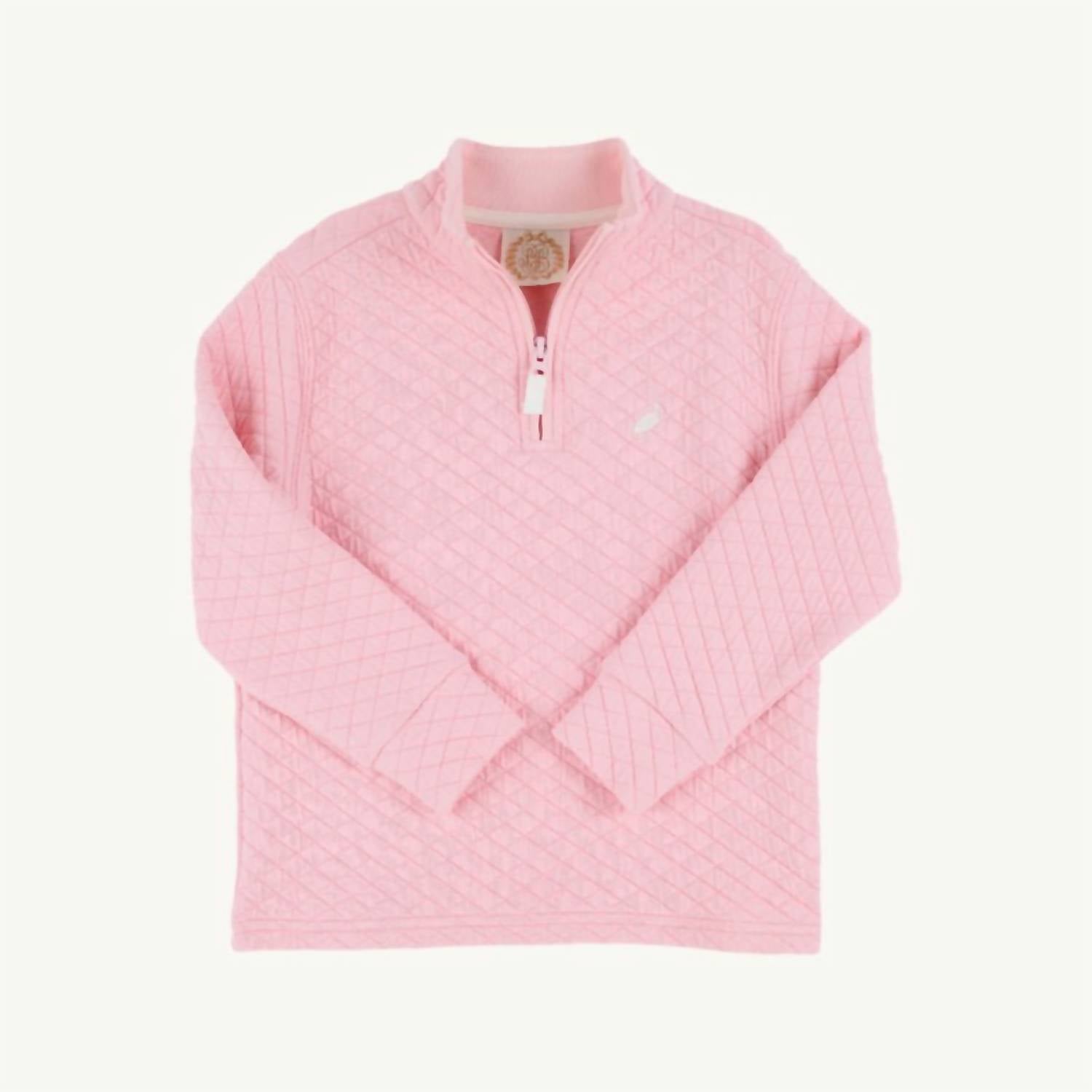 The Beaufort Bonnet Company - Quilted Canter Collar Half Zip Sweater