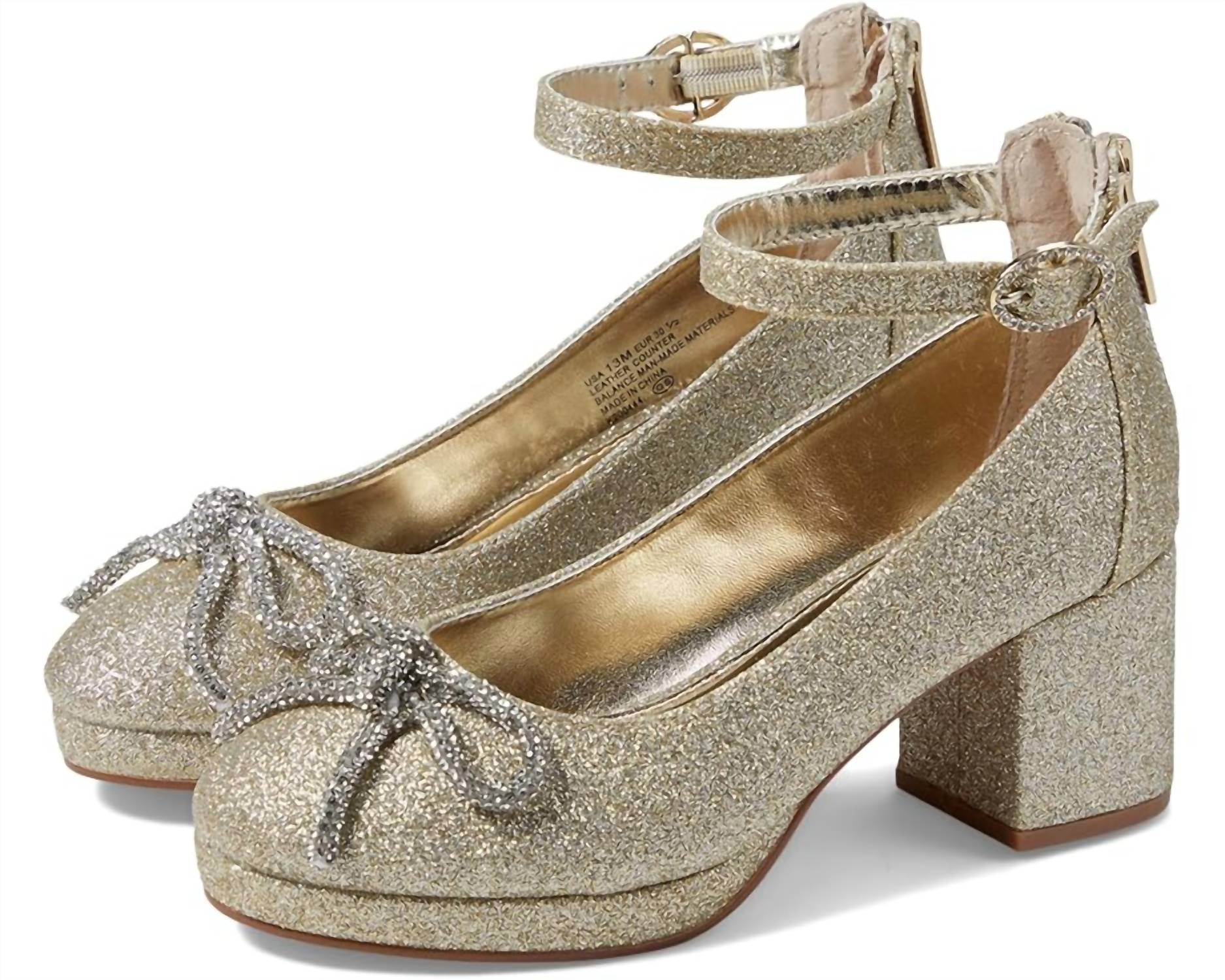 Nina - Girls Nina- Daylin Heel Shoes