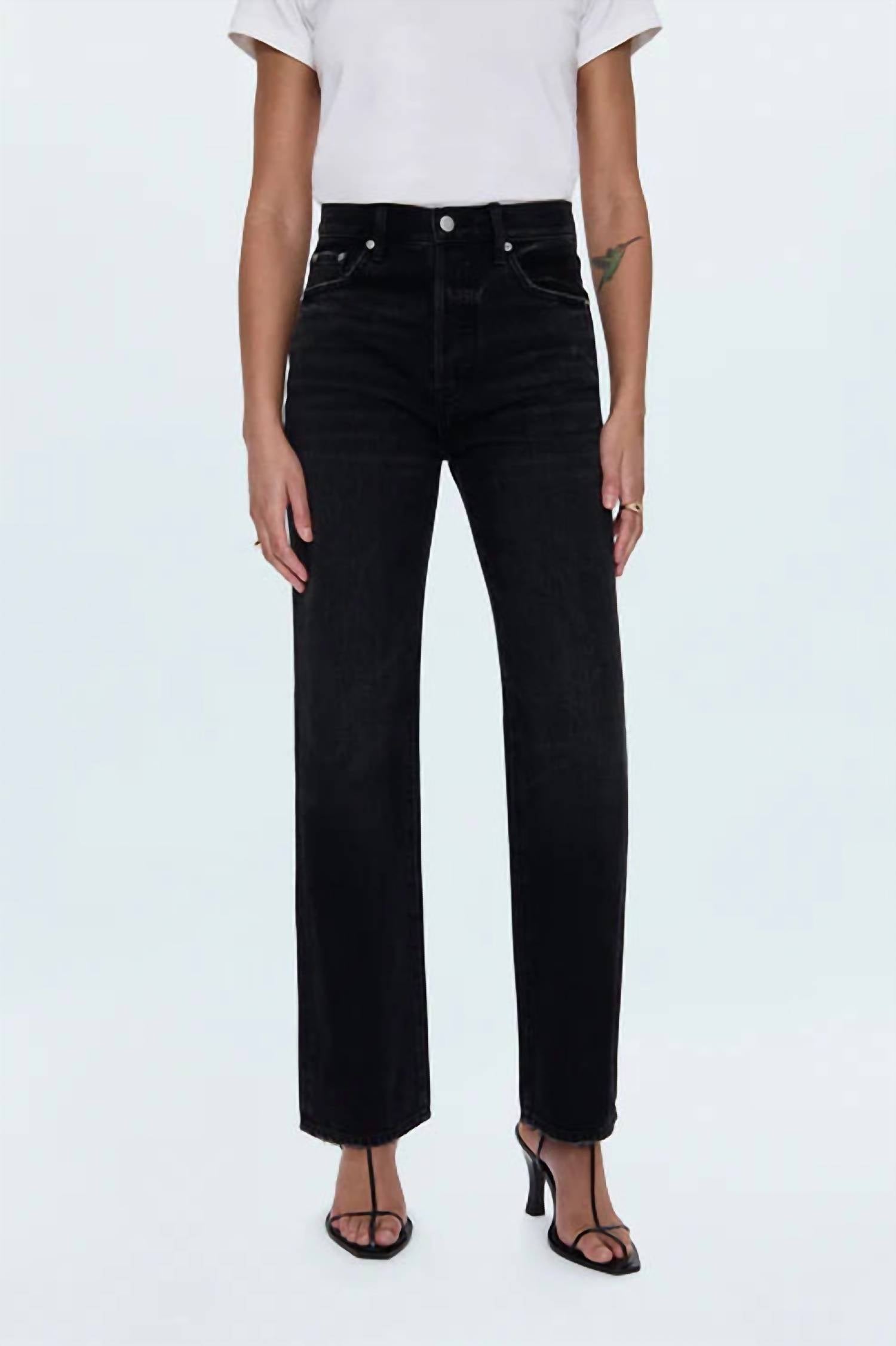 Pistola - Cassie Super High Rise Straight Jeans