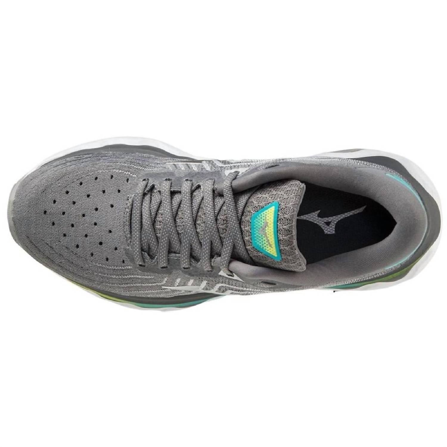 MIZUNO Women's Wave Horizon 6 Running Shoe in gray silver - women's shoe - alternate view
