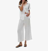 Michael Stars - Medina Cropped Gauze Pants