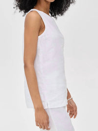 Donni. - Linen Shell Sleeveless Top