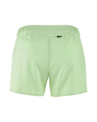 MIZUNO Women's Performance 4" Short in pastel green - women's shorts - detail view