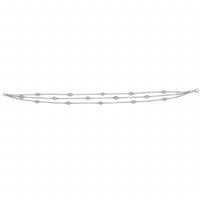 Diana M Jewels - 0.50cts Triple Chain Diamonds Bracelet