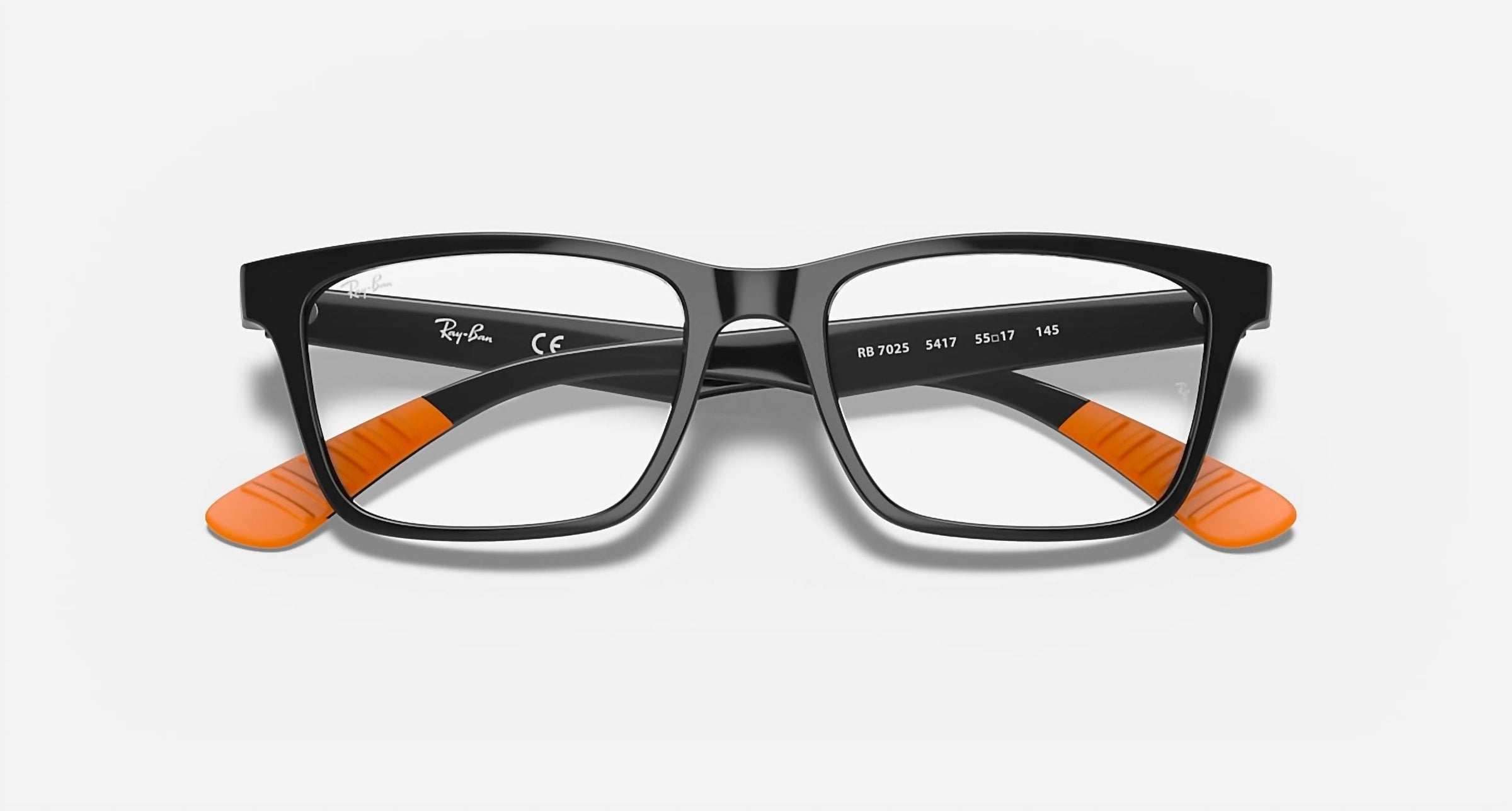 Ray Ban - Men's Rb7025 Square Frames Glasses With Demo Lens