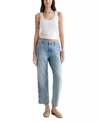 Ag Jeans - Analeigh Mid Rise Utility Jeans
