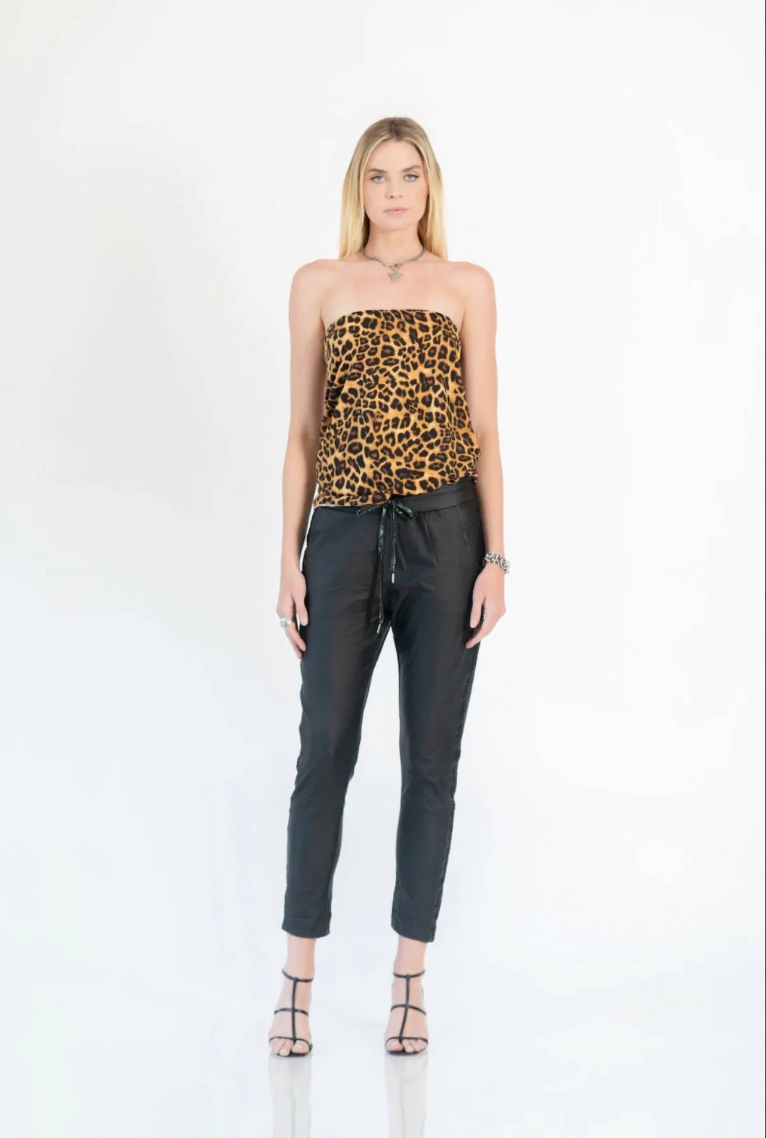 Malibu Road - Wild Side Bandeau Top