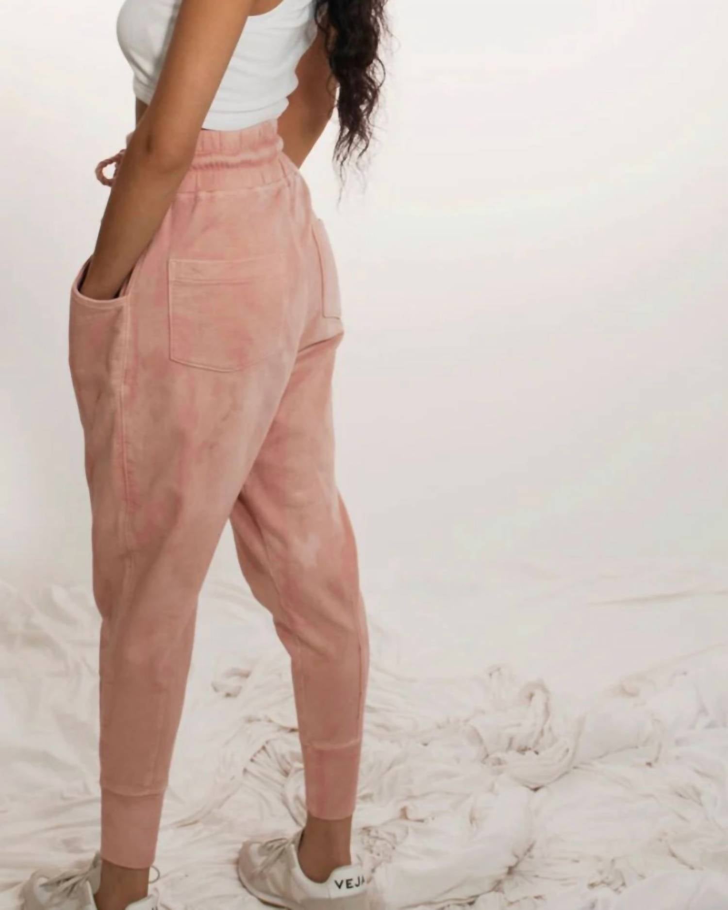 The Waight - Sappanwood Dyed High Rise Sweatpants