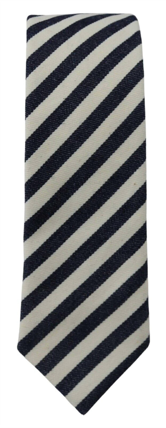 Denny Rose - Men's Striped Classic Adjustable Silk Tie