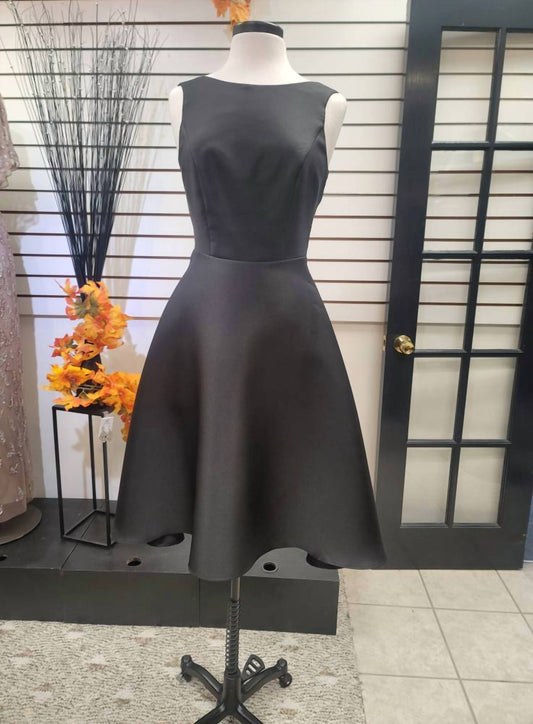 Compli K - Women's Peau De Soie Bateau Neck Sleeveless High Low