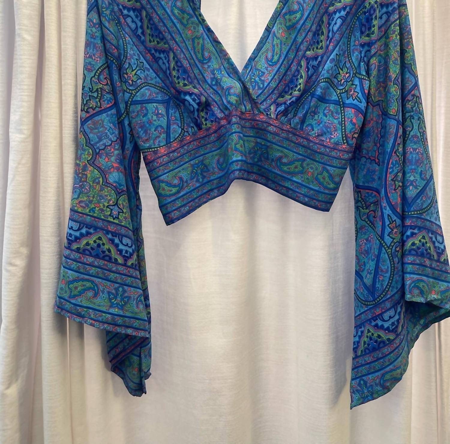 Desi Fashion - Women's Bell Sleeve Top