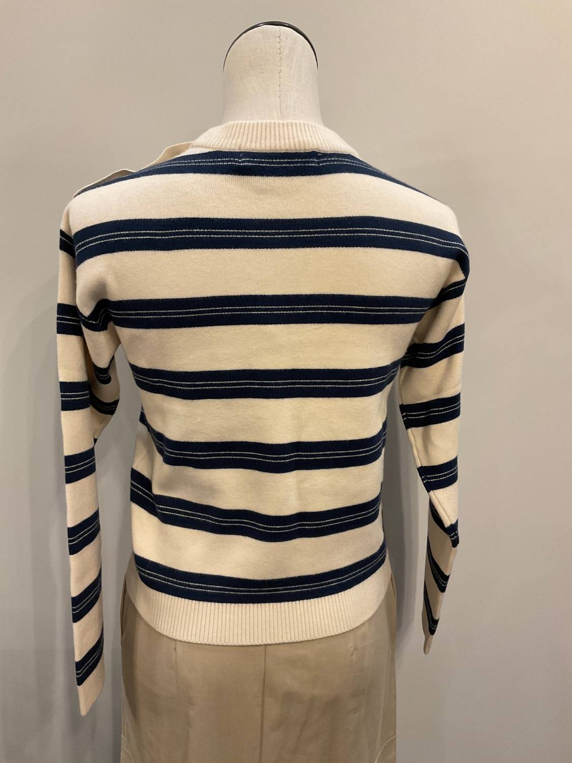 Vero Moda - Women's Striped Crew Pullover Sweater