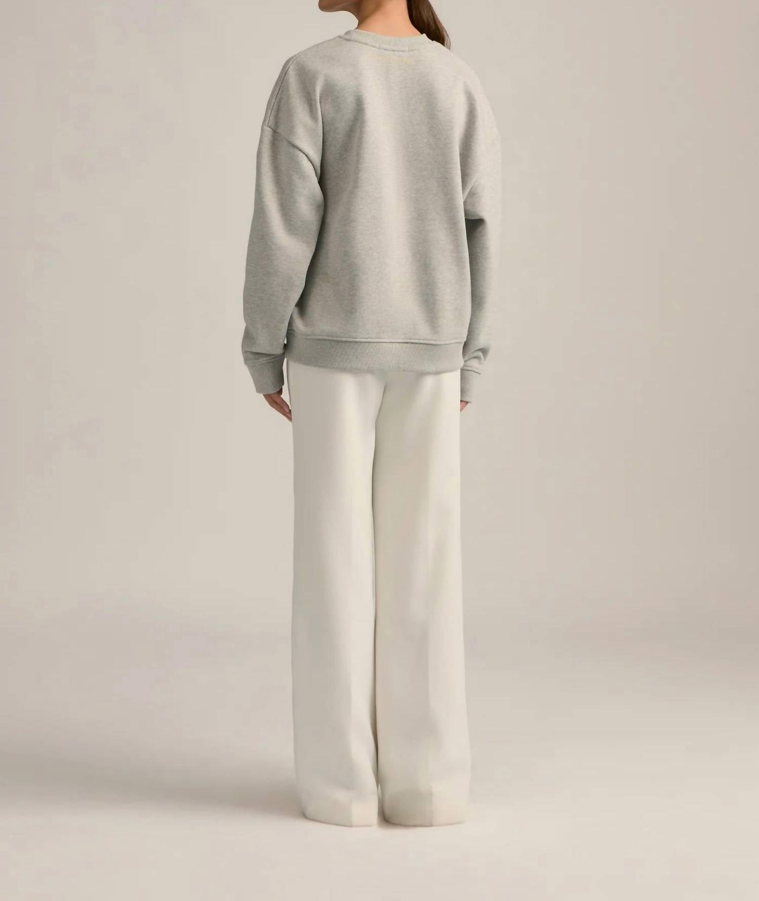 Favorite Daughter Sports Mom Sweatshirt in grey - women's top - detail view