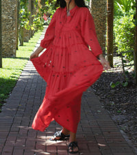 Guadalupe Design - Casandra Midi Dress