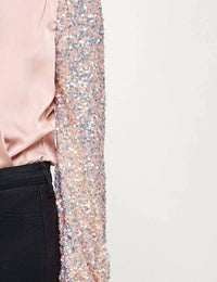 Strut & Bolt - Sequin Sleeve Bodysuit