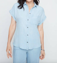 Renuar - Easy Days Chambray Button-up Shirt