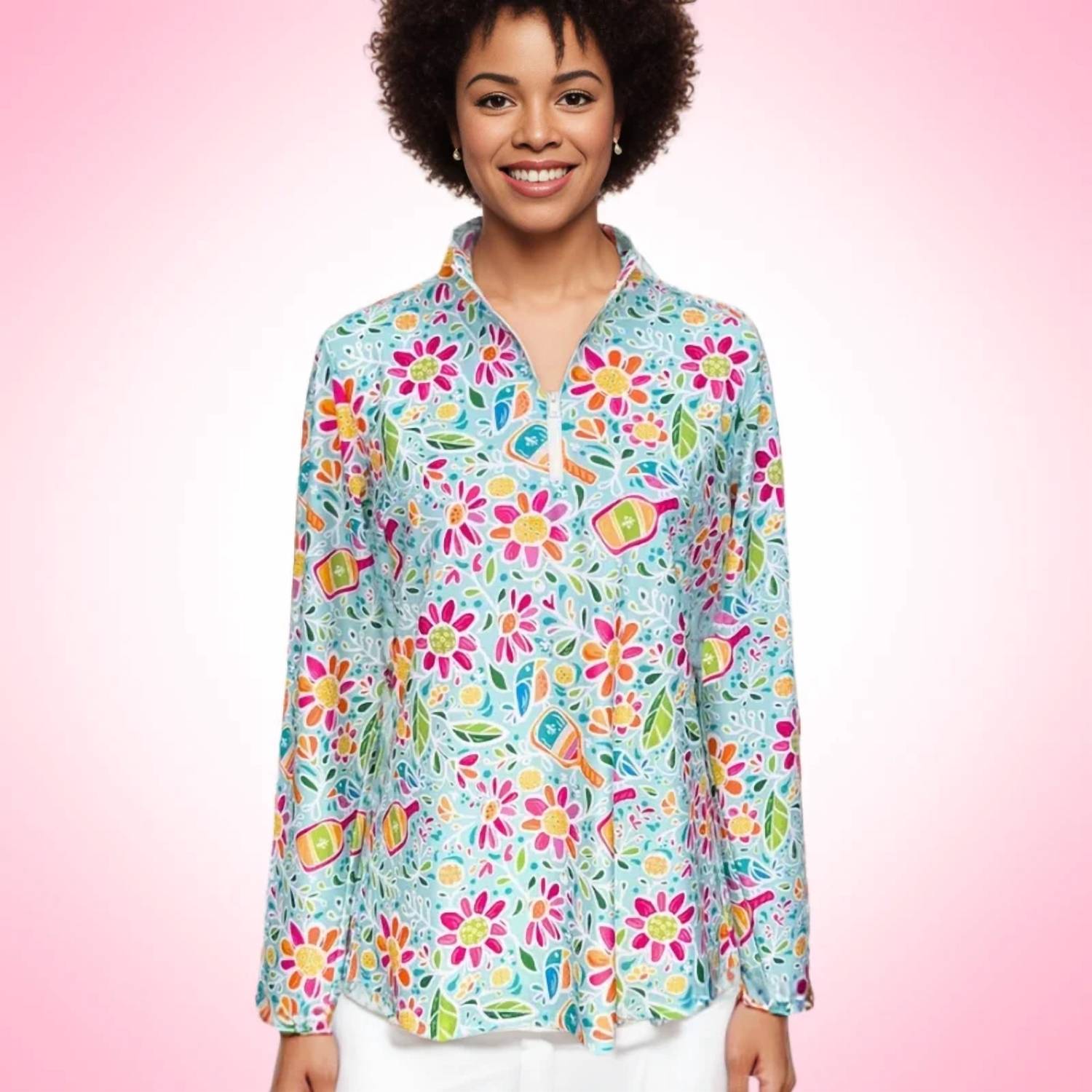 Katherine Way - Anna Maria Pullover Top