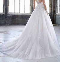 Morilee - Katherine Appliques And Alencon Lace Gown