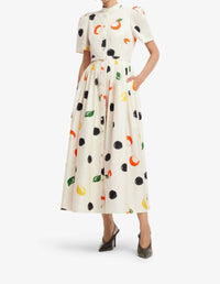 Leo Lin - Bianca Short Sleeve Midi Dress