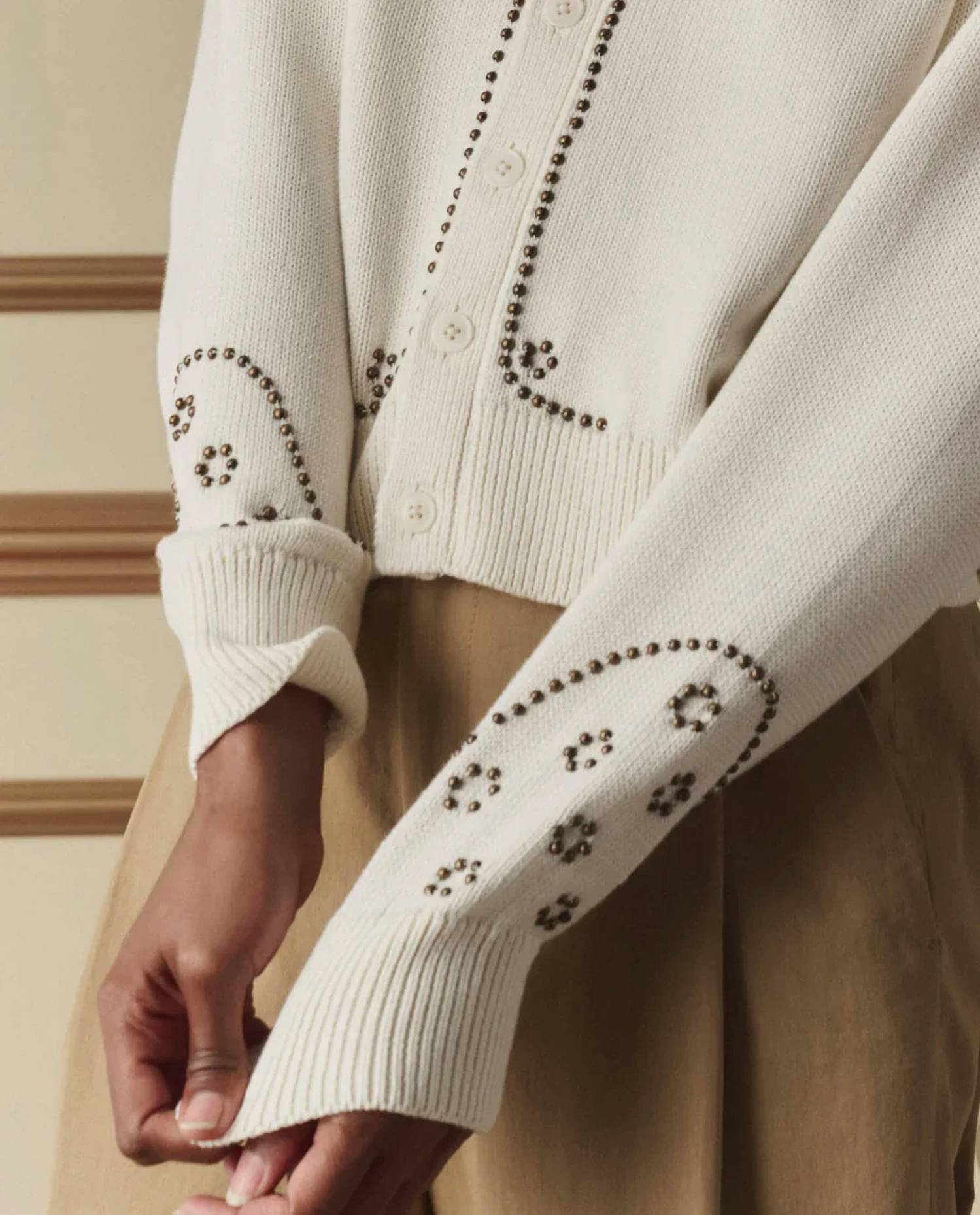 The Great. - The Studded Cardigan