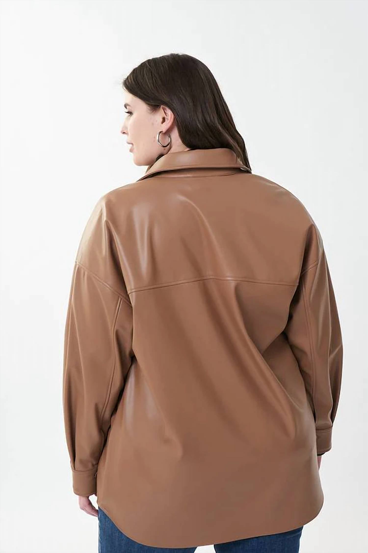 Joseph Ribkoff - Nell Leatherette Shirt