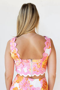 Fore Collection - Waverly Sleeves Square Neck Top