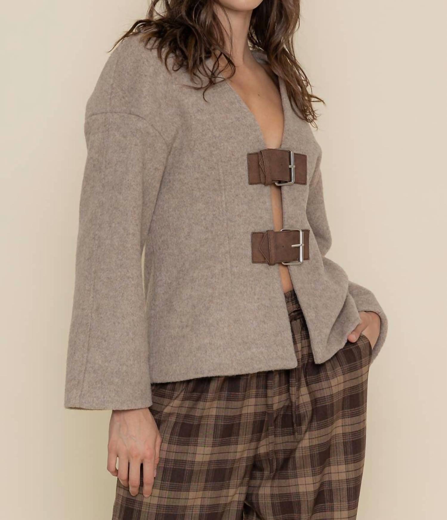 Fore - Buckle Up V-neck Jacket