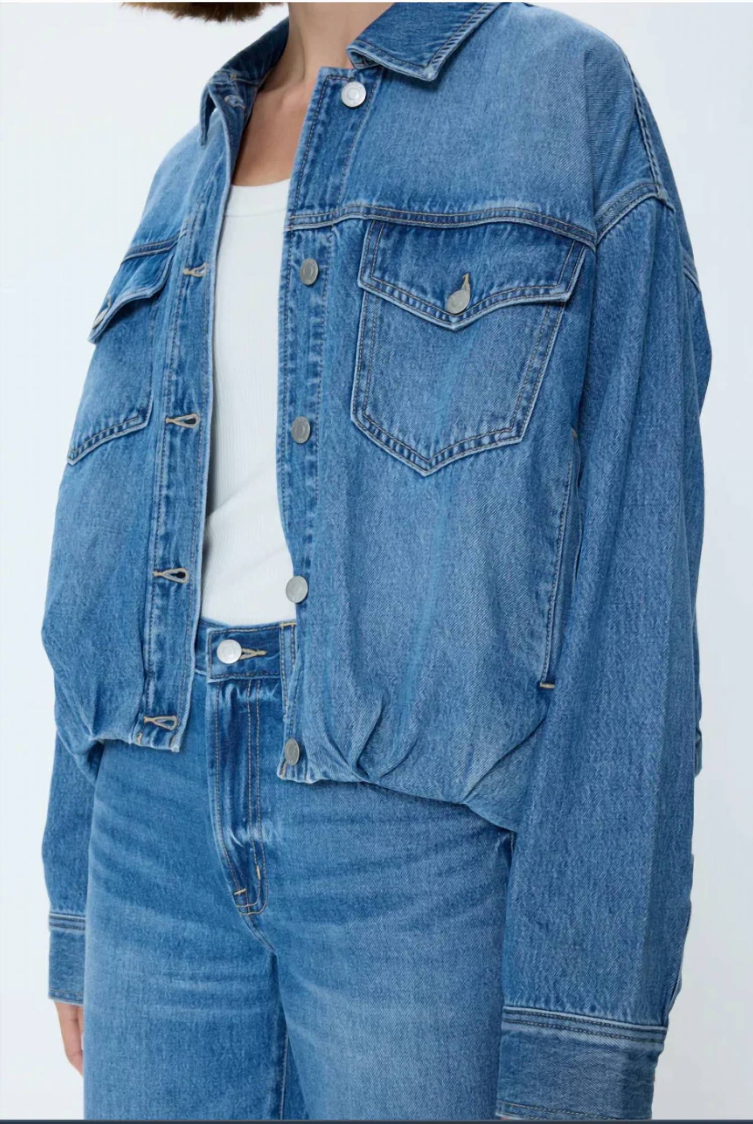 Pistola - Bibi Denim Bomber Jacket