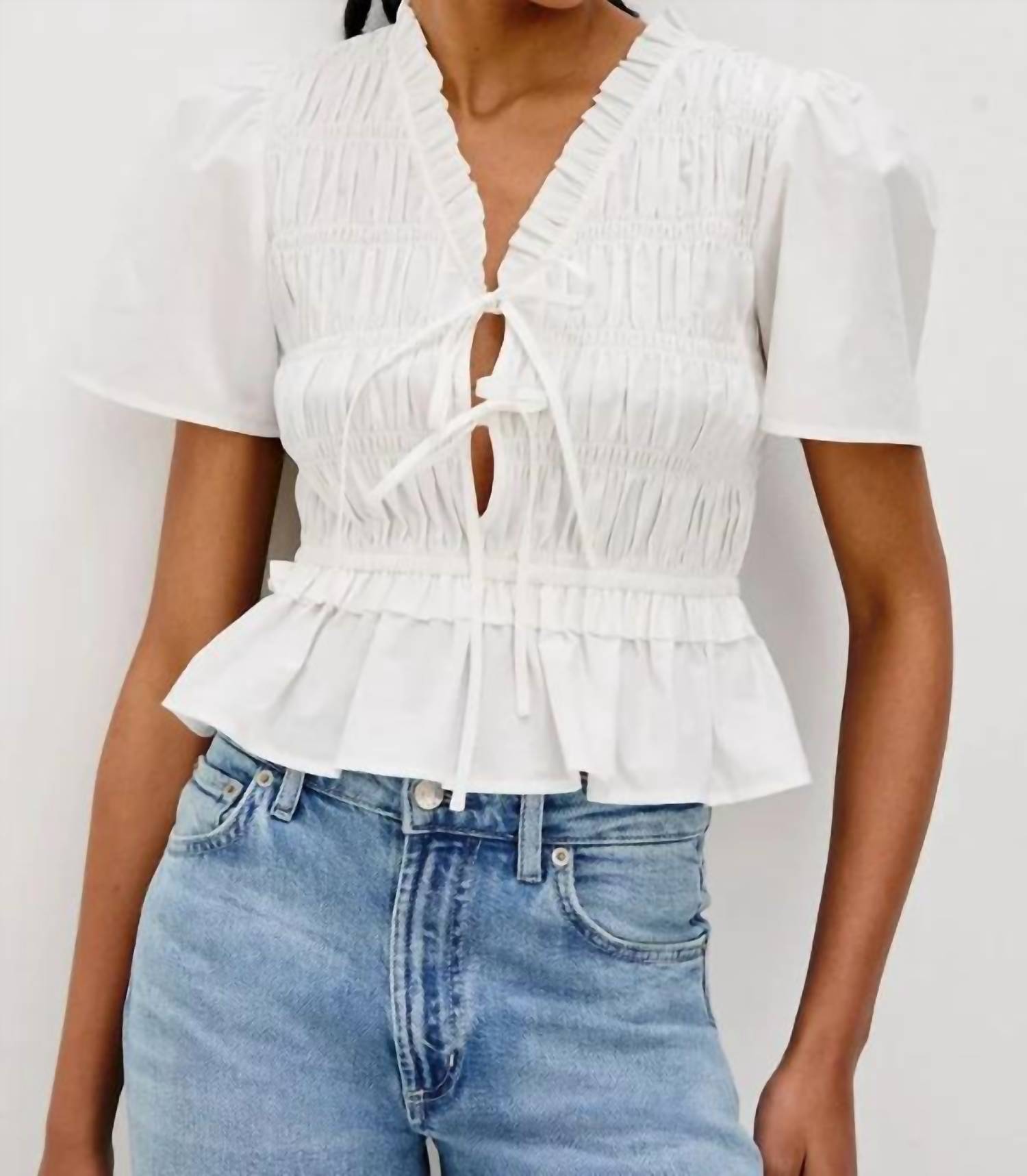 Rails - Portia Peplum Top