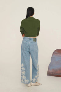 Alemais - Sea Star Embellished Knit Top
