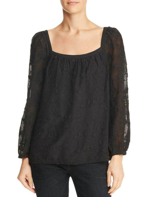 Rebecca Taylor - Kyla Embroidered Silk Boho Blouse