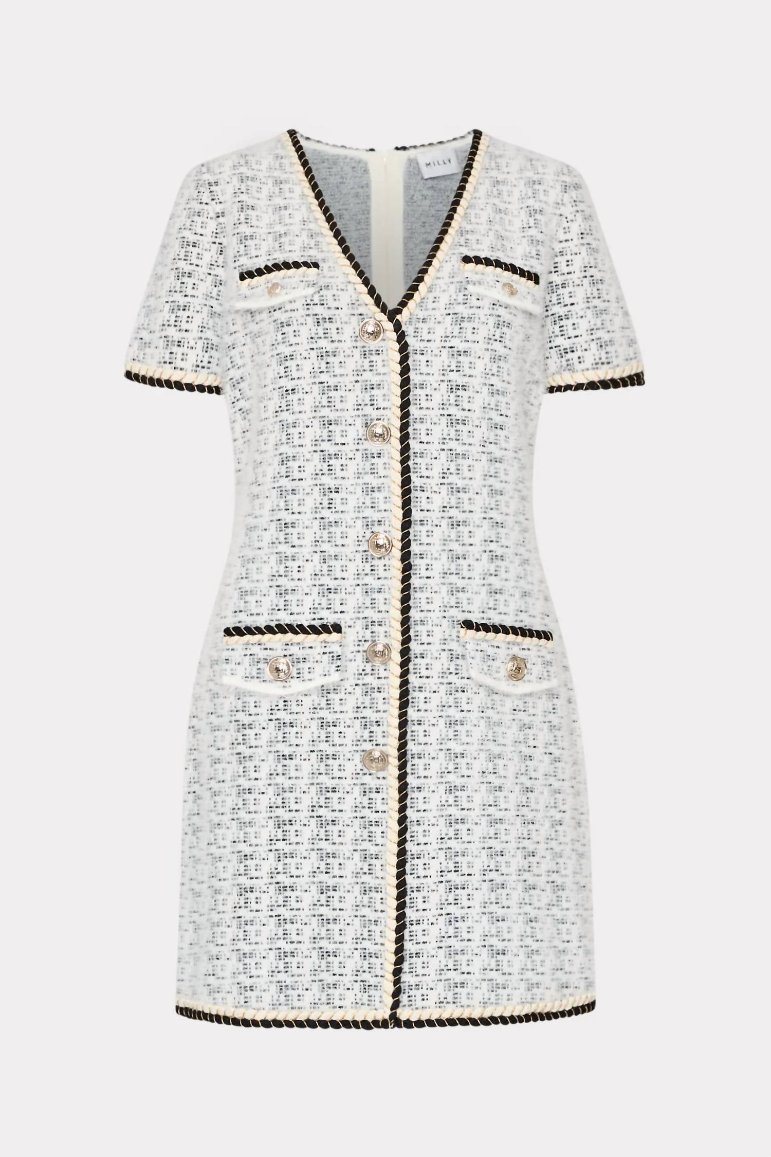 Milly - Braided Mini Dress