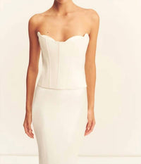 Shona Joy - Oakley Strapless Corset Top