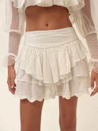 For Love & Lemons - Beckett Mini Skirt