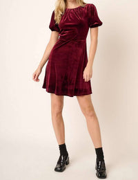 Mittoshop - Velvet Mini Dress
