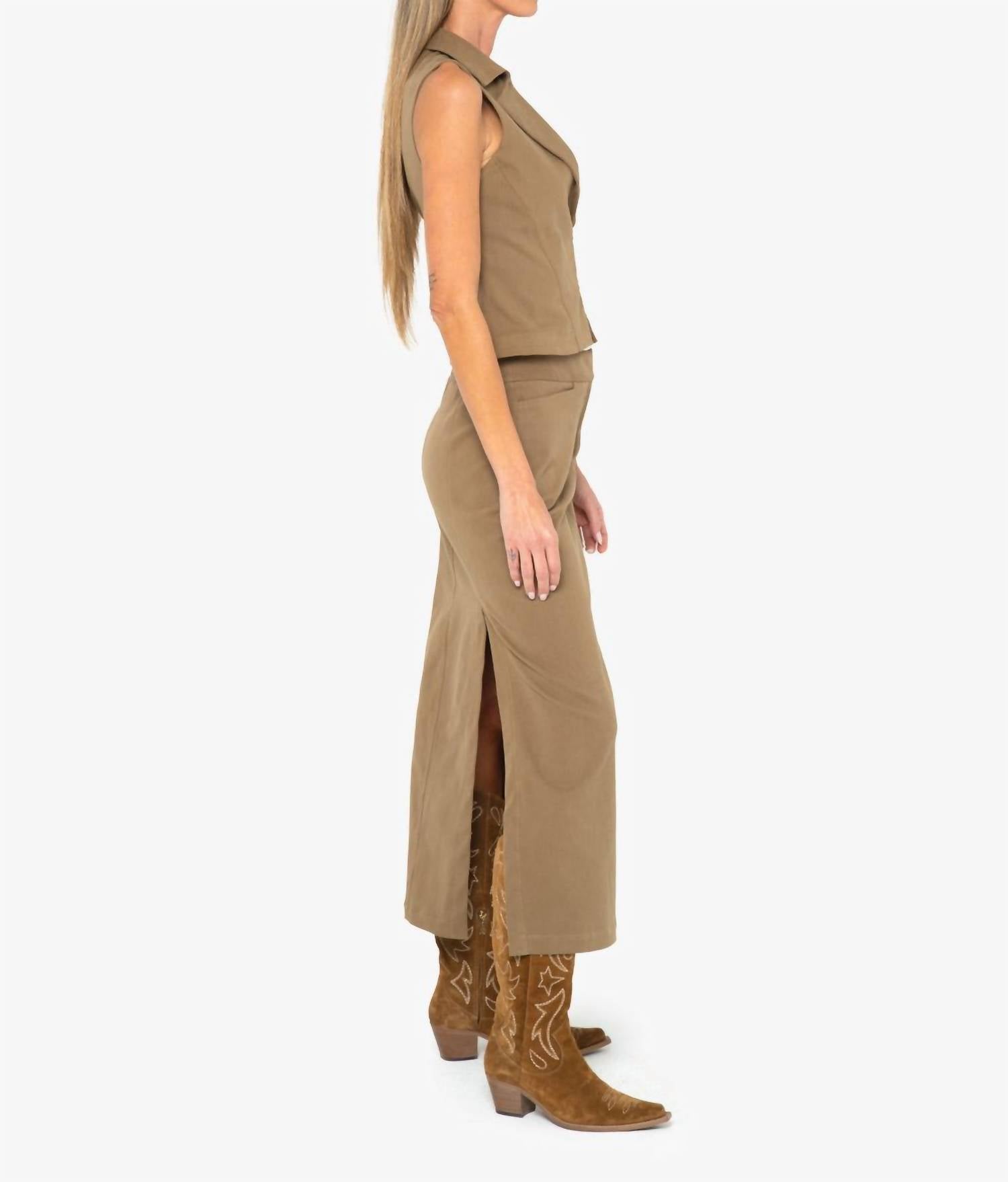 Jbq - Aura Midi Skirt