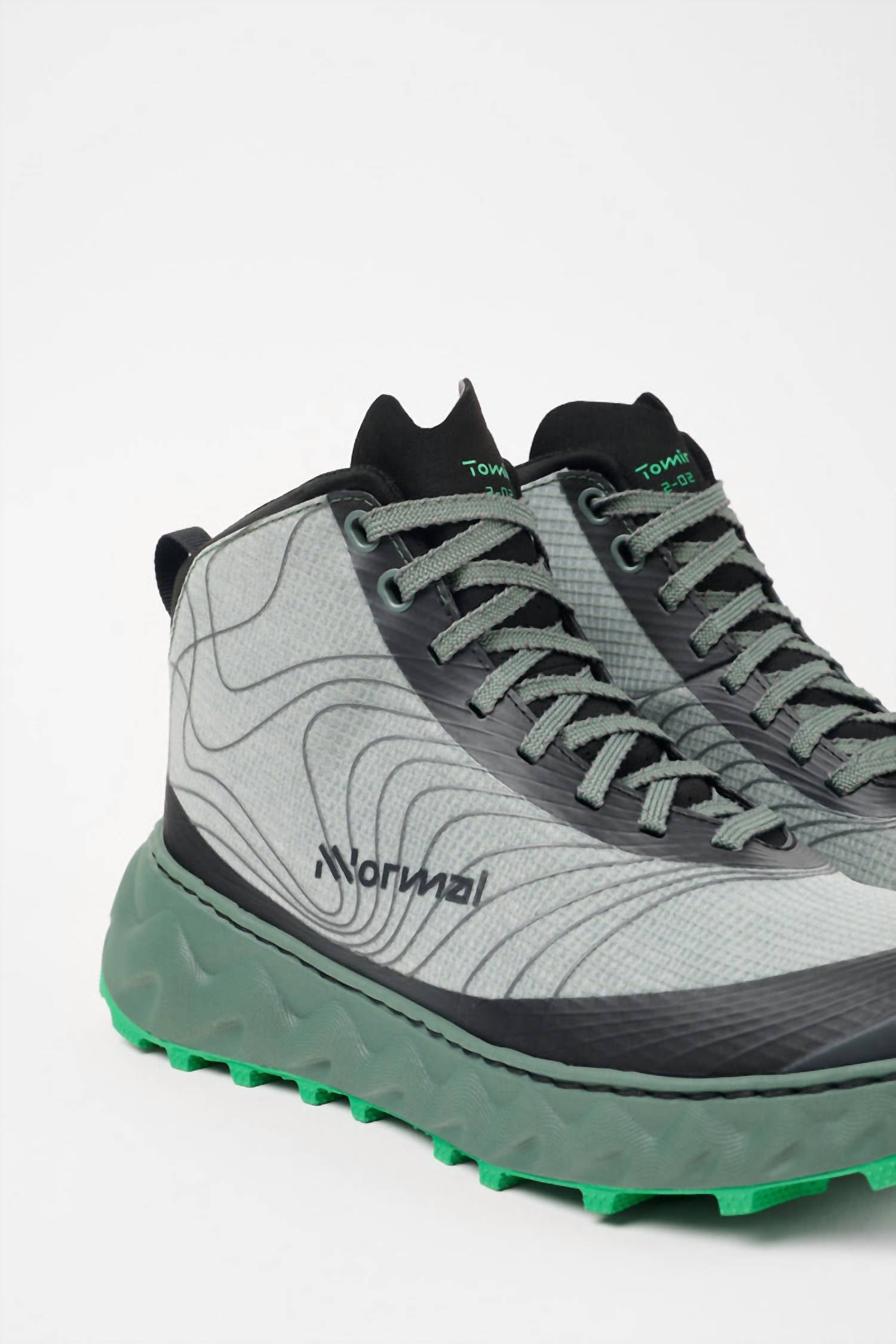 NNormal Women's Tomir 2.0 Boot in green - women's shoe - detail view