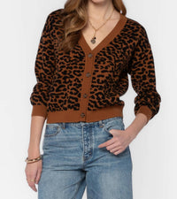 Velvet Heart - Sharyl Animal Print Cardigan