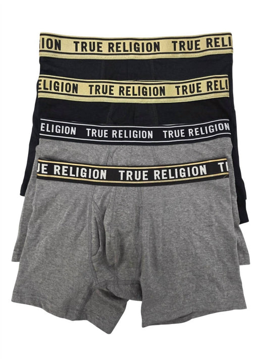 True Religion - Men's 4-pack Modal Boxer Briefs