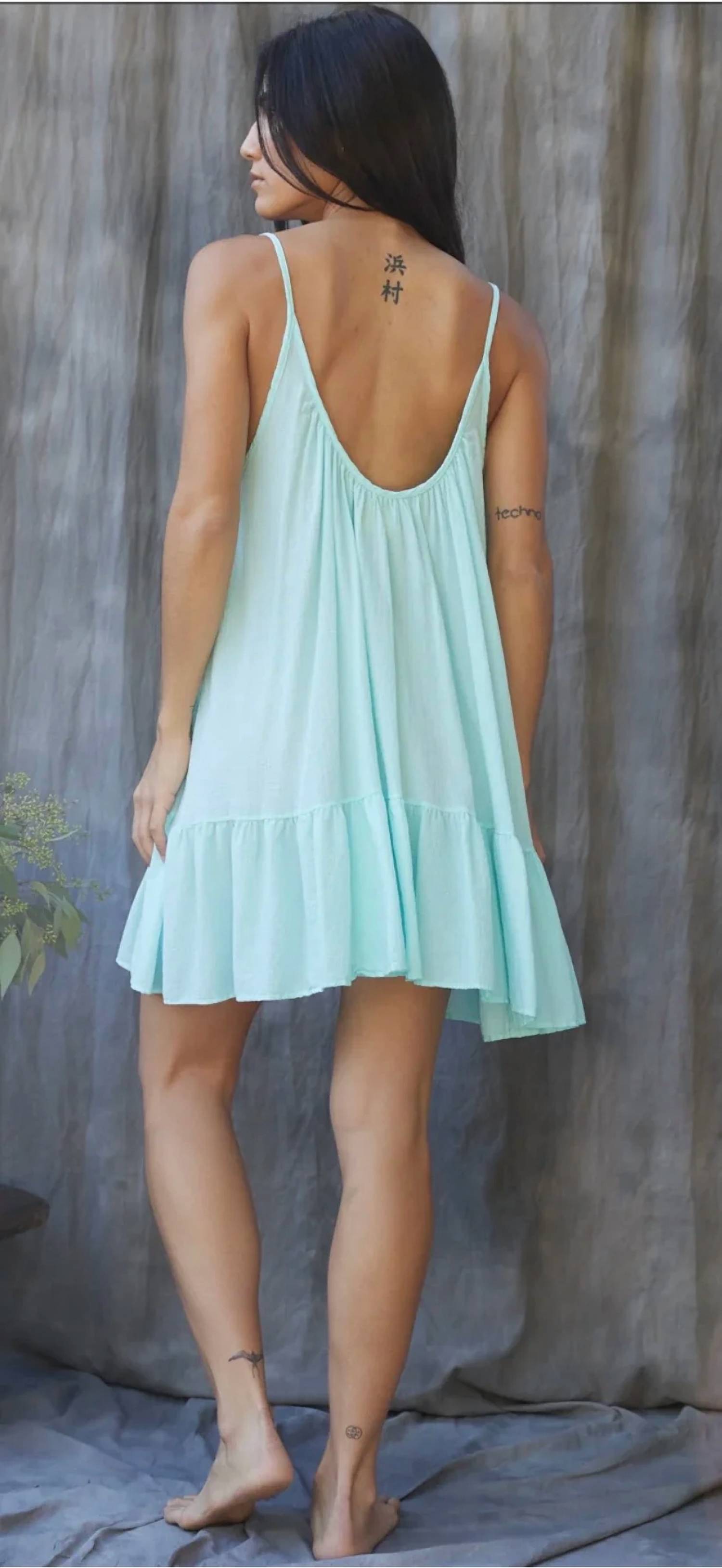 9Seed - St Tropez Ruffle Mini Dress