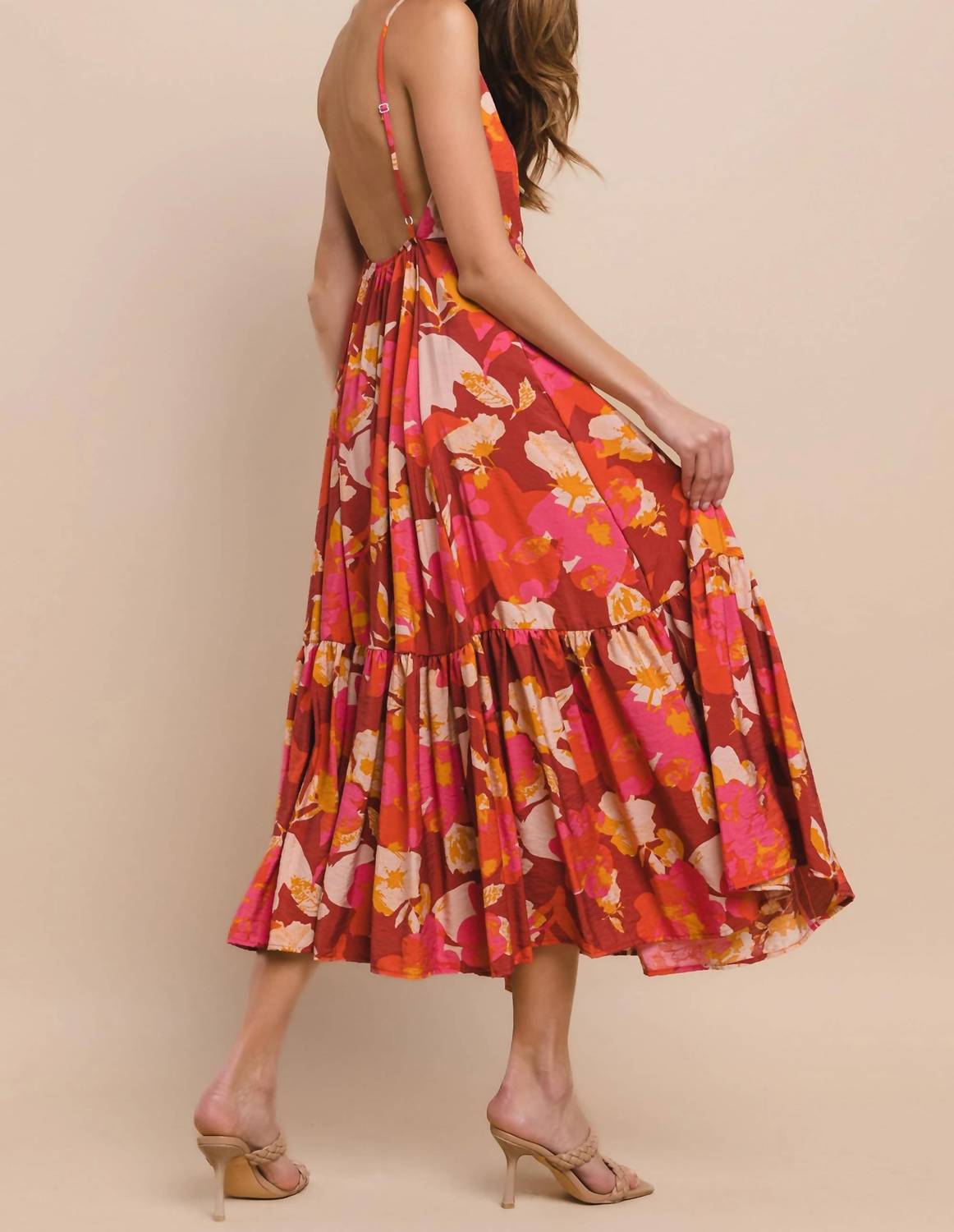 Wisteria Lane - Floral Midi Dress