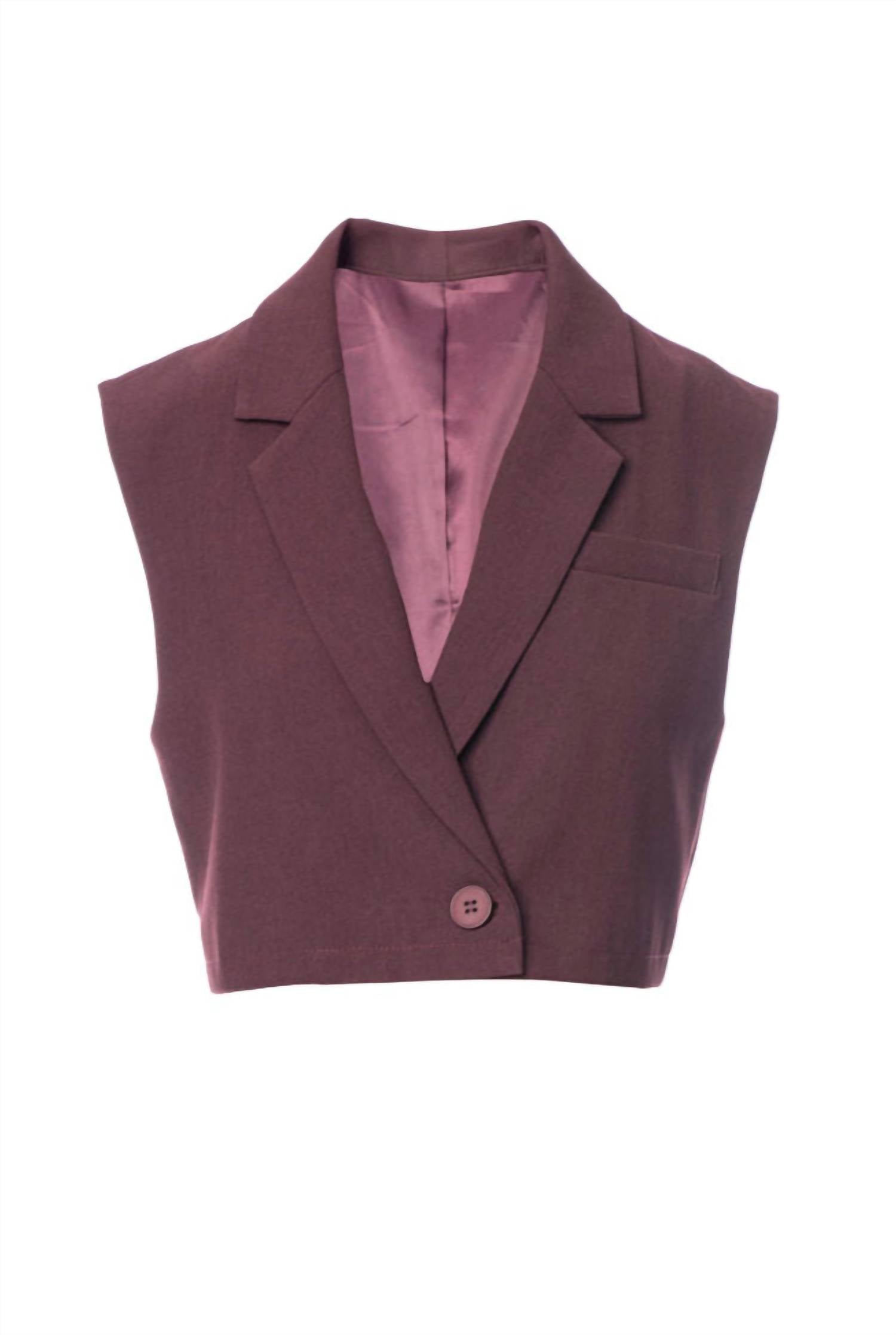 Anonyme - Ring Sleeveless Vest