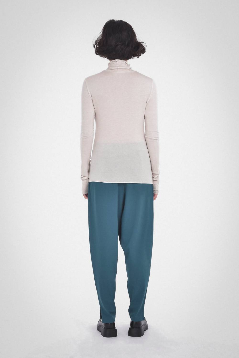 Paper Label - Andia Roll Neck Top