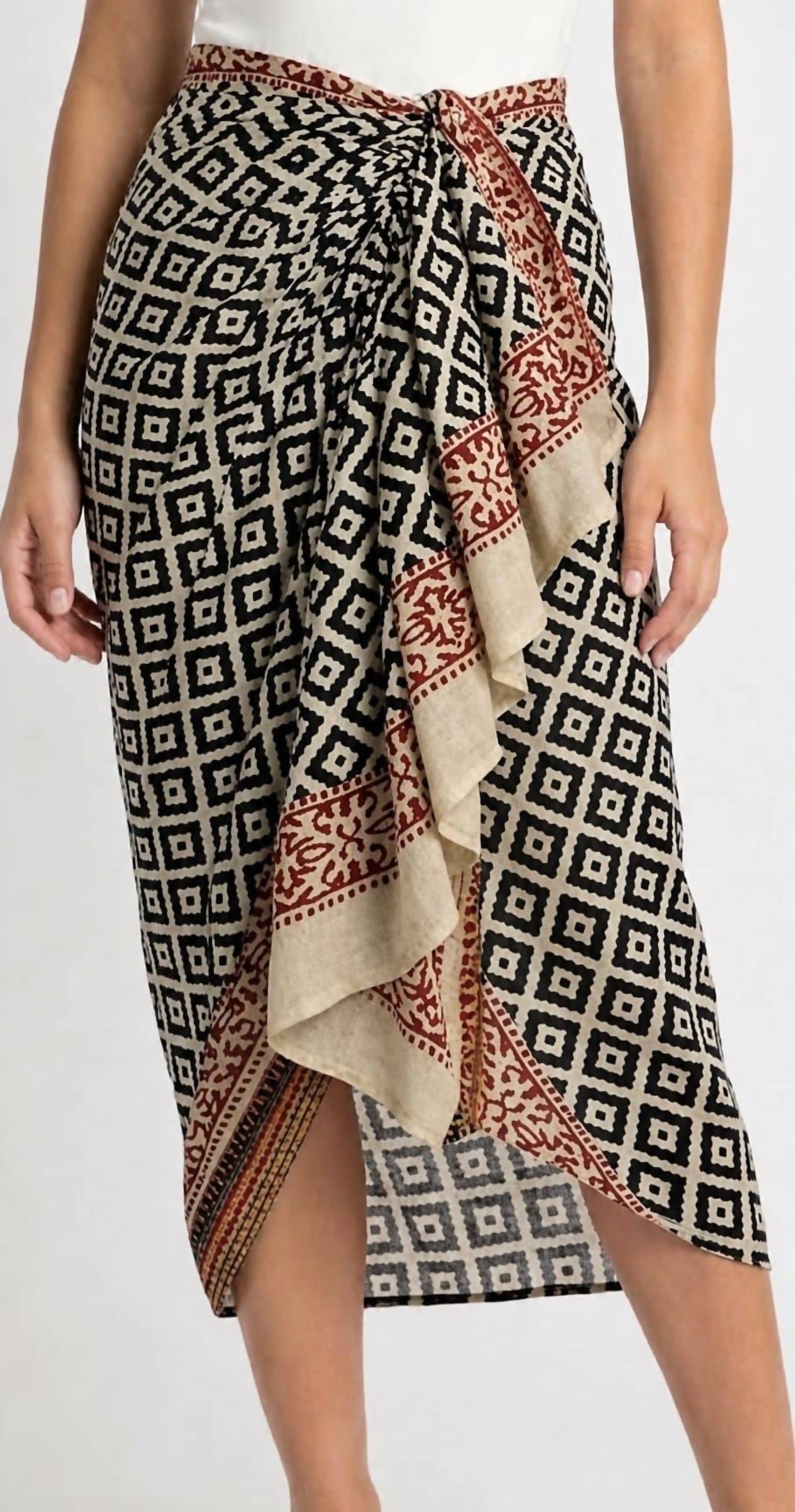 Guadalupe Design - Ashi II Pareo Skirt